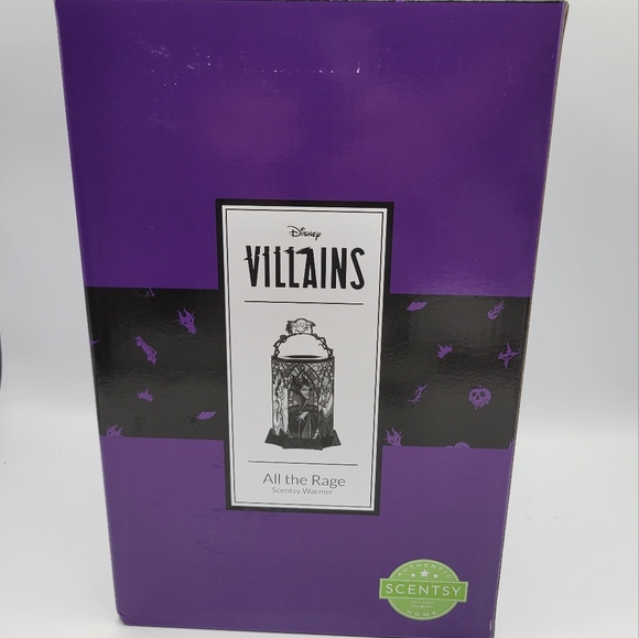 New Scentsy Disney Villains All The Rage Warmer - Picture 3 of 12